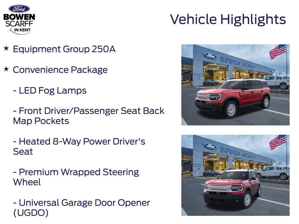 new 2025 Ford Bronco Sport car, priced at $32,446