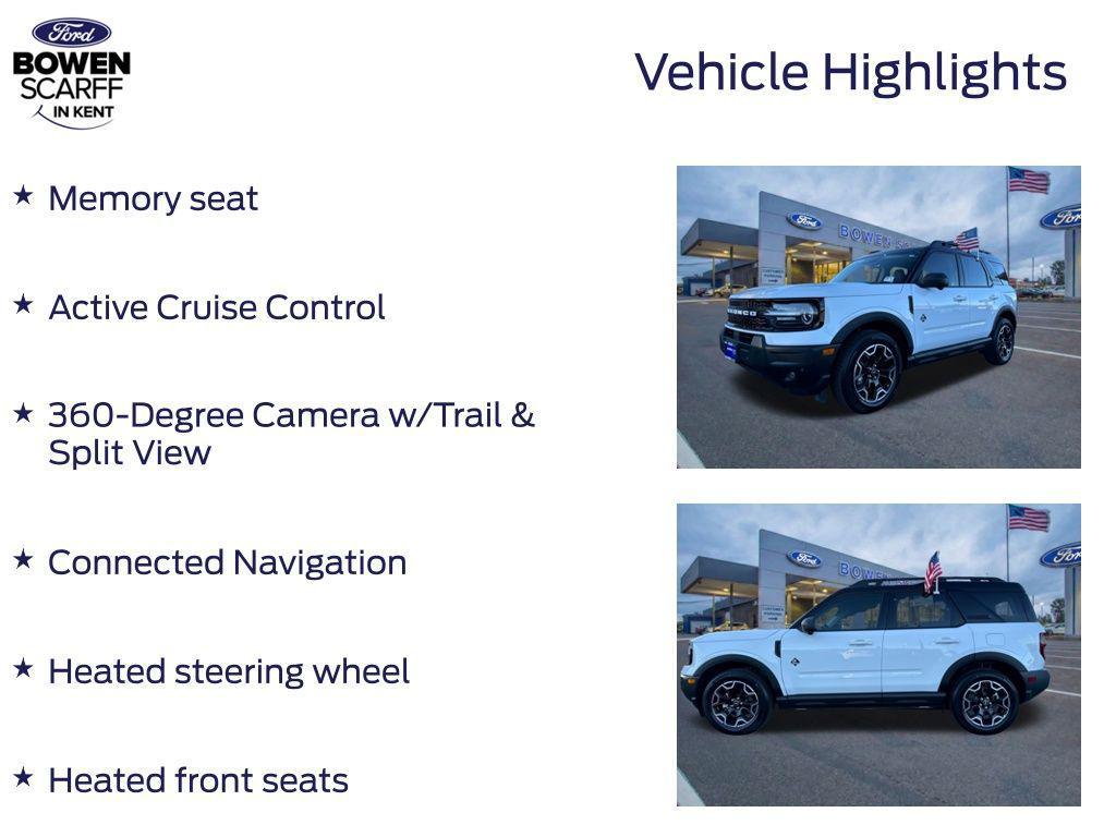 used 2025 Ford Bronco Sport car, priced at $30,987