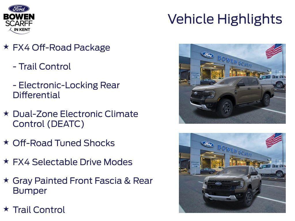 new 2025 Ford Ranger car, priced at $42,904