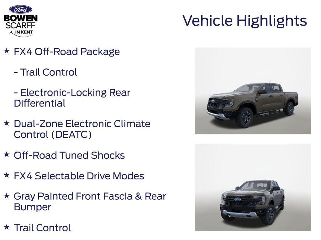 new 2025 Ford Ranger car, priced at $43,904