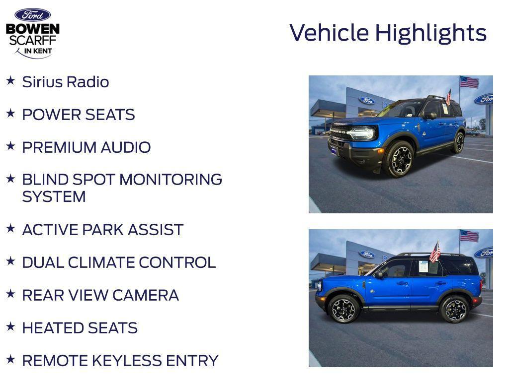 used 2025 Ford Bronco Sport car, priced at $29,879