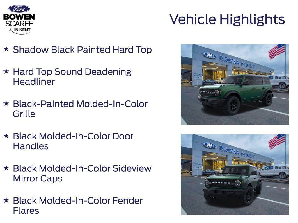 new 2025 Ford Bronco car, priced at $46,877
