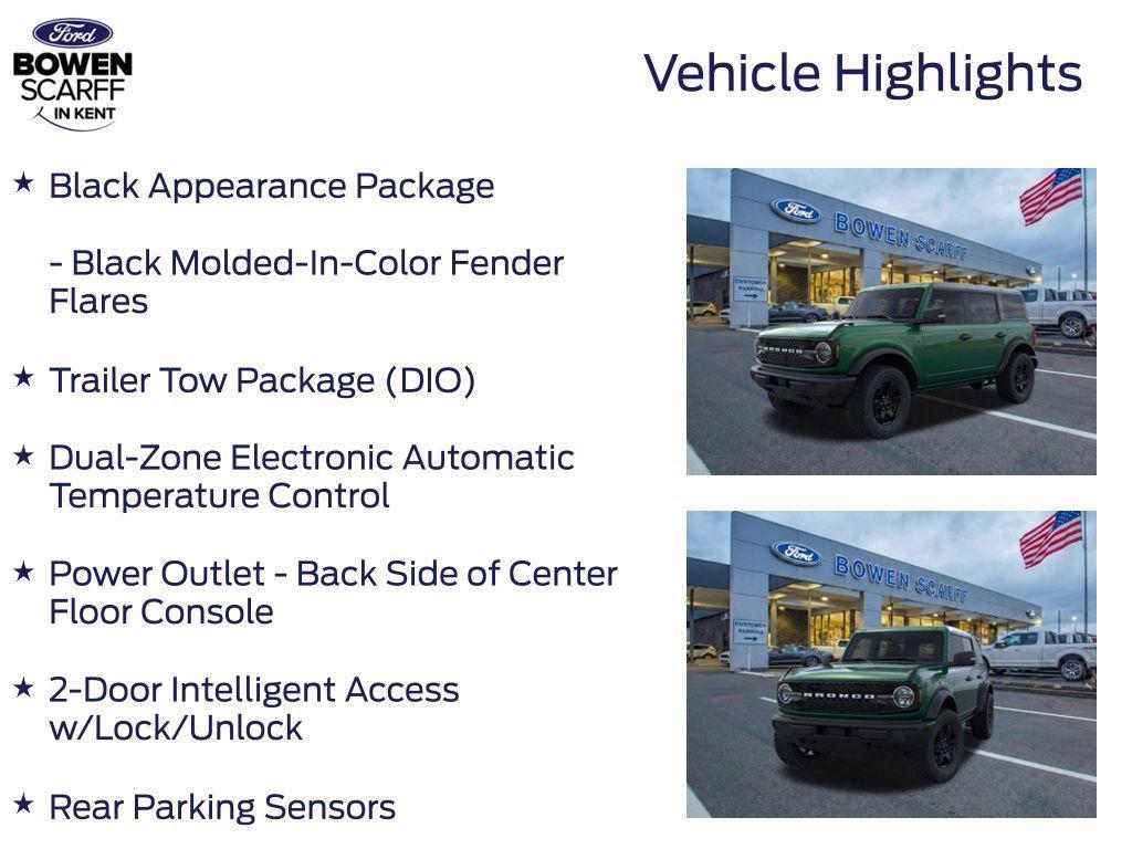new 2025 Ford Bronco car, priced at $46,877