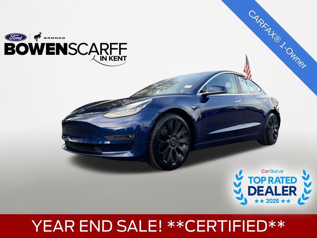 used 2018 Tesla Model 3 car, priced at $19,987