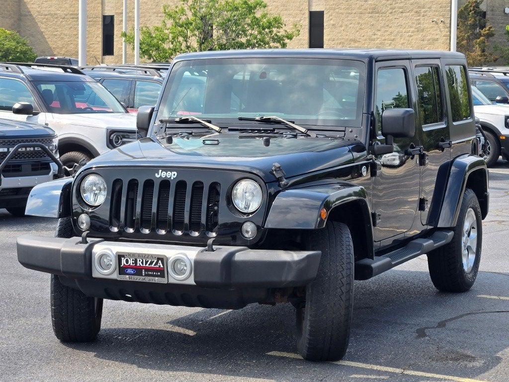 used 2015 Jeep Wrangler Unlimited car, priced at $20,290