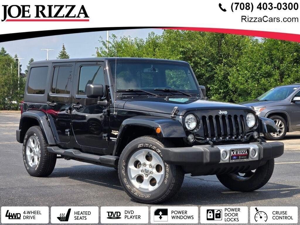 used 2015 Jeep Wrangler Unlimited car, priced at $20,890