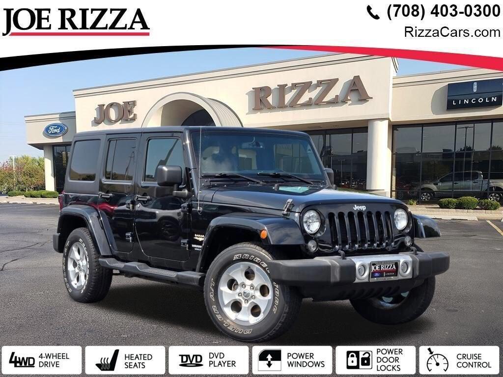 used 2015 Jeep Wrangler Unlimited car, priced at $20,290
