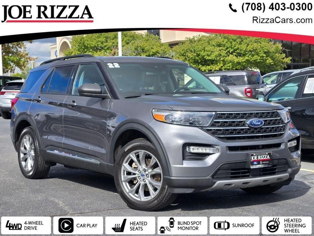 2022 Carbonized Gray Metallic Ford Explorer
