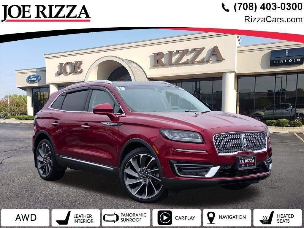 used 2019 Lincoln Nautilus car, priced at $24,390