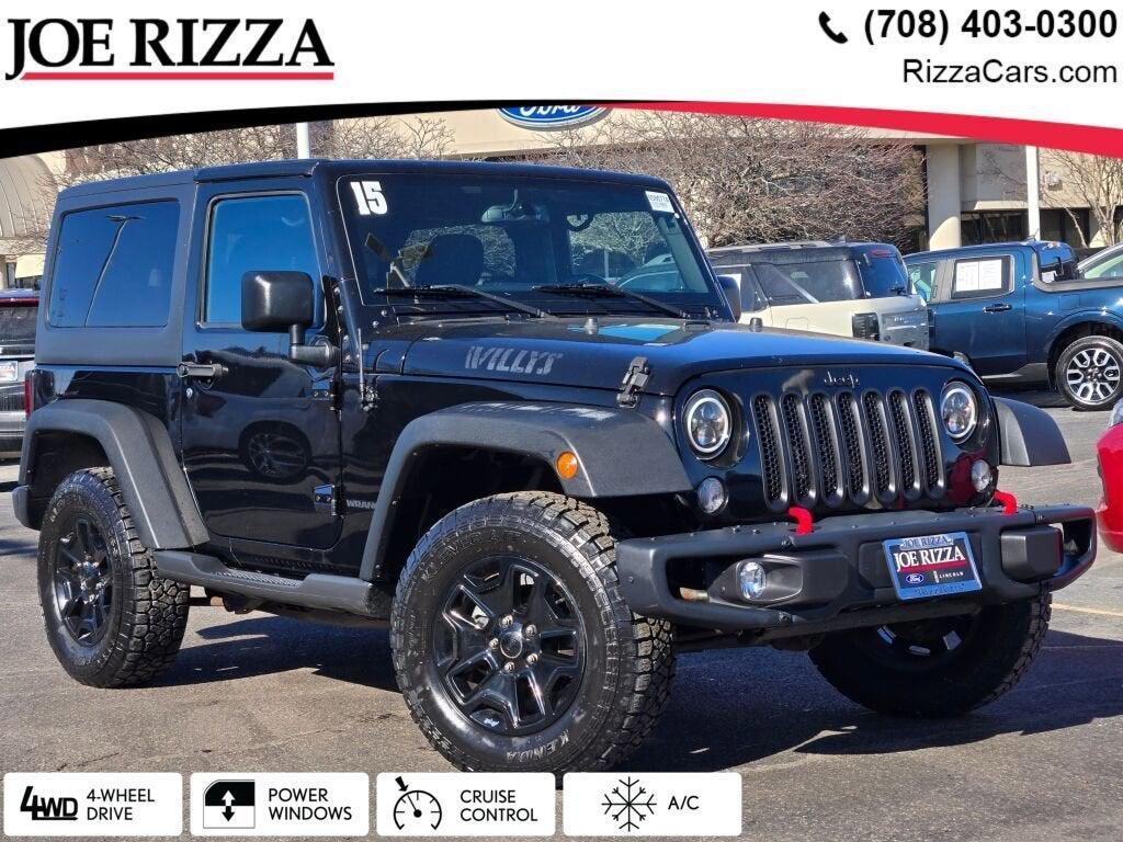 used 2015 Jeep Wrangler car, priced at $12,590
