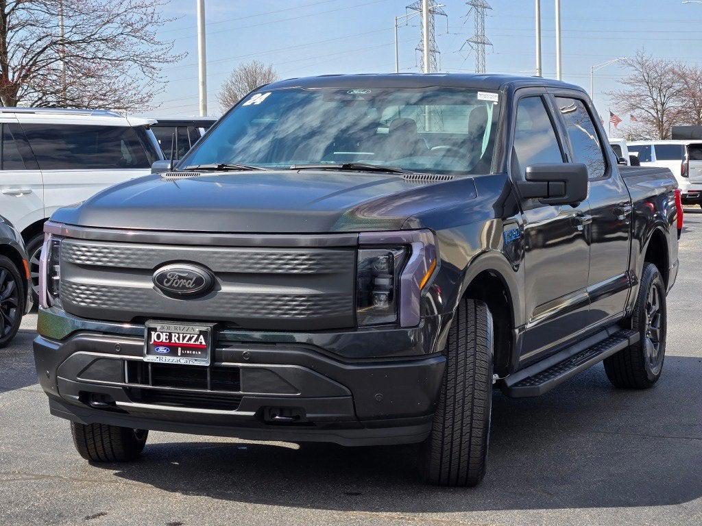 used 2024 Ford F-150 Lightning car, priced at $49,990