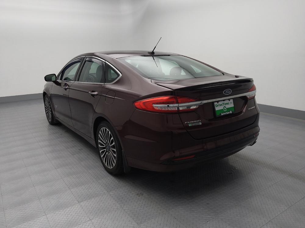 used 2017 Ford Fusion Energi car, priced at $16,495