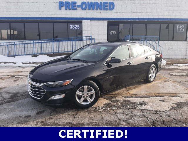 used 2022 Chevrolet Malibu car, priced at $17,729