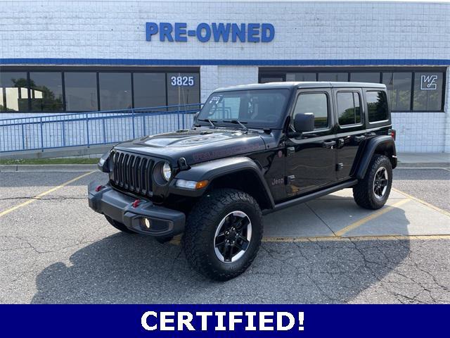 used 2021 Jeep Wrangler Unlimited car, priced at $33,985