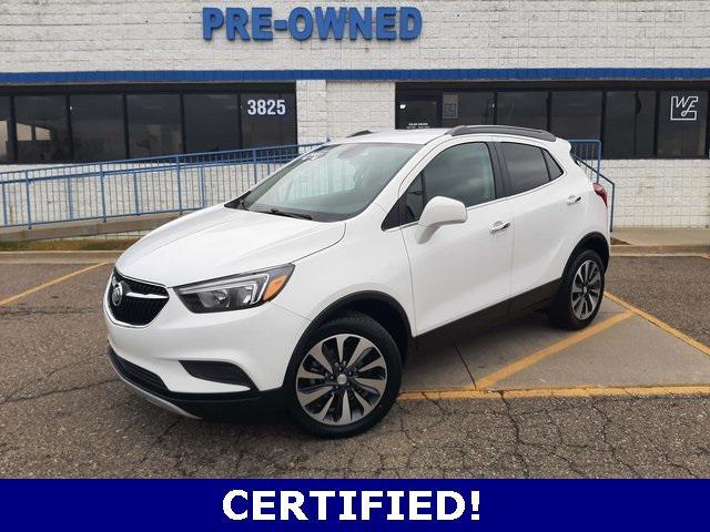 used 2022 Buick Encore car, priced at $18,624