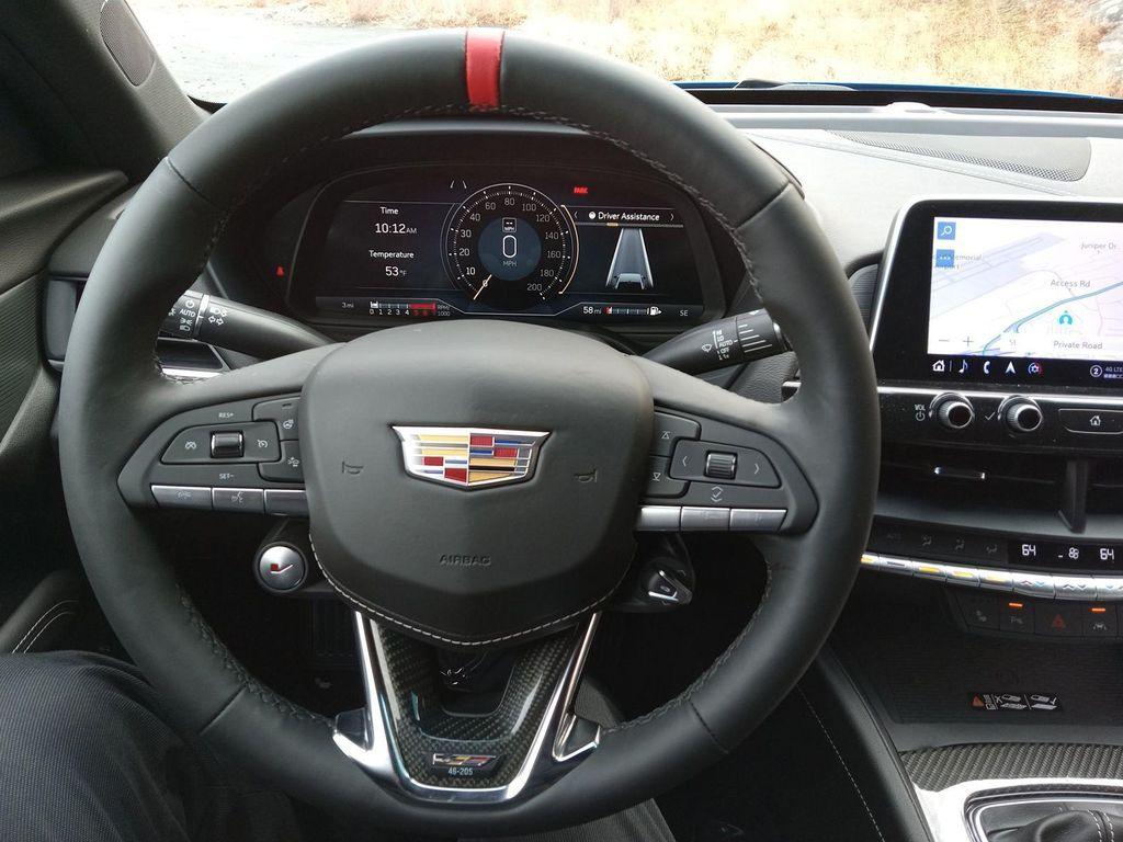 new 2026 Cadillac CT4-V car, priced at $64,820