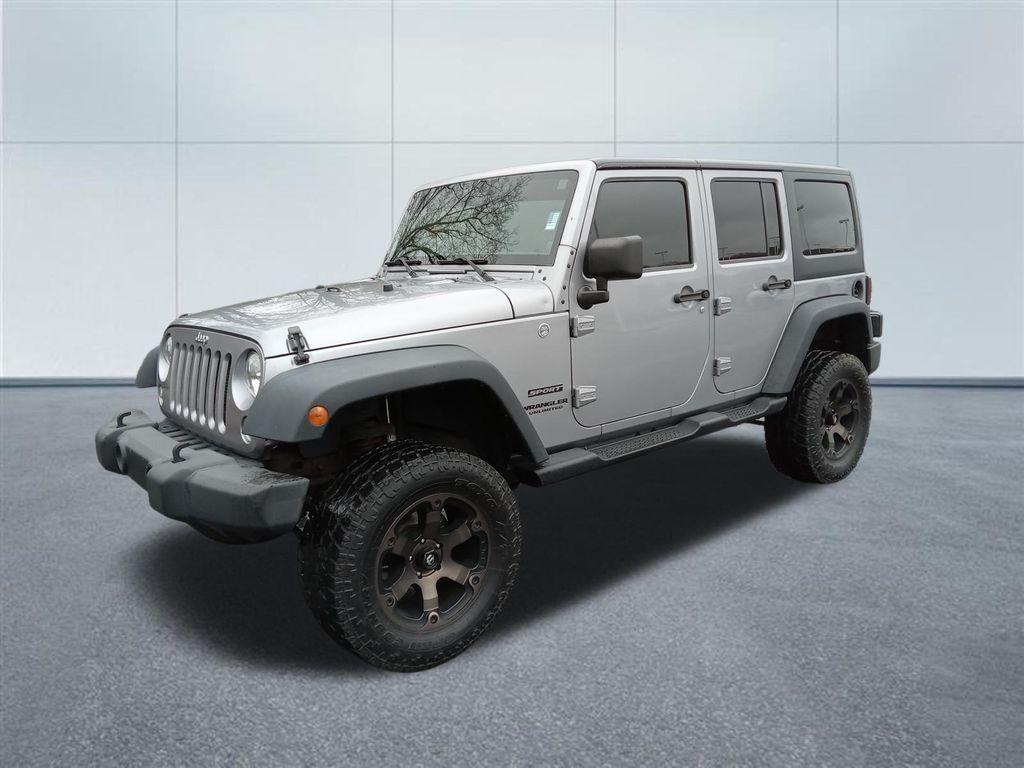 used 2014 Jeep Wrangler Unlimited car, priced at $18,888