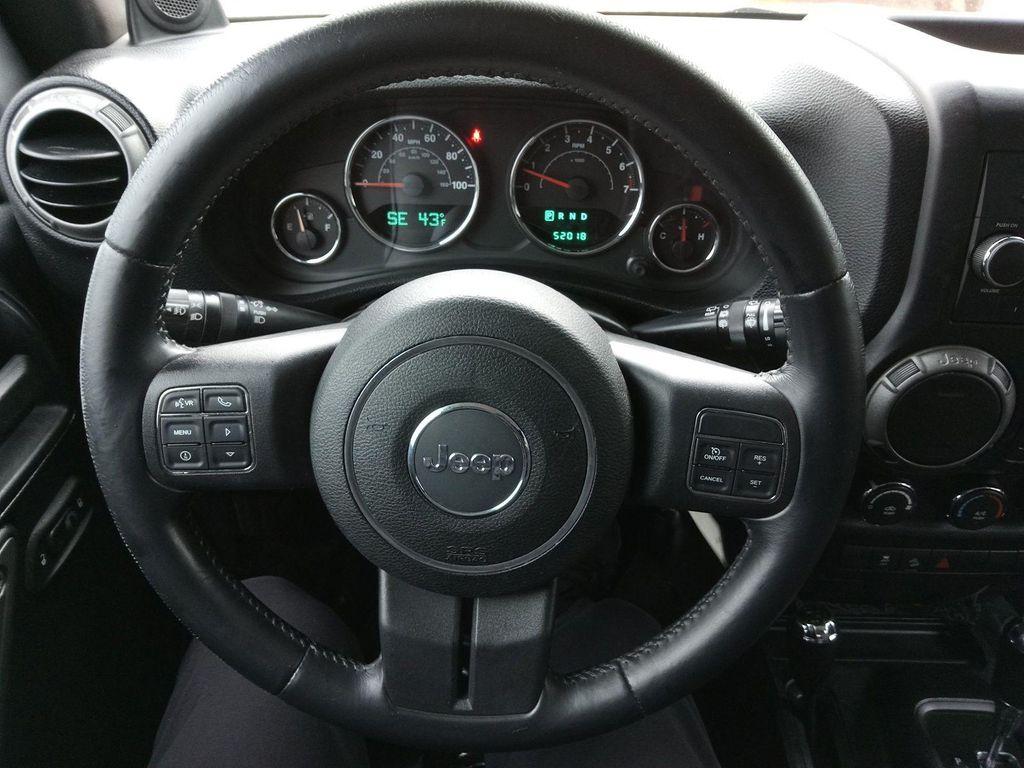 used 2014 Jeep Wrangler Unlimited car, priced at $19,533