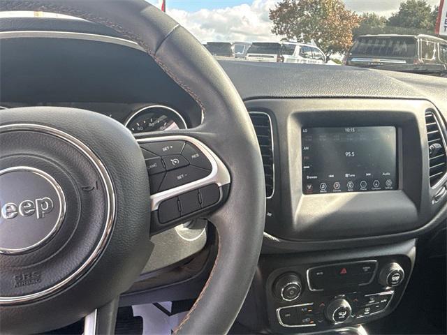 used 2021 Jeep Compass car, priced at $18,500