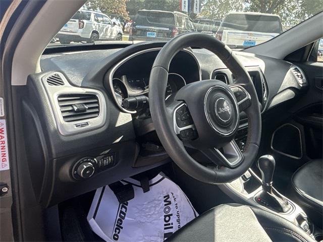 used 2021 Jeep Compass car, priced at $18,500