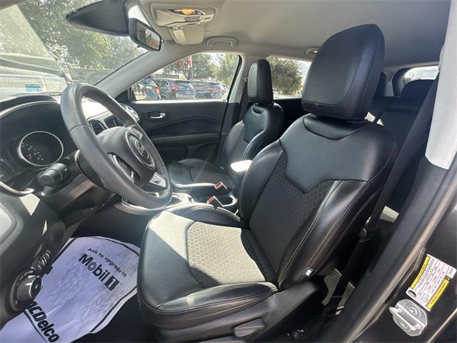used 2021 Jeep Compass car, priced at $18,500