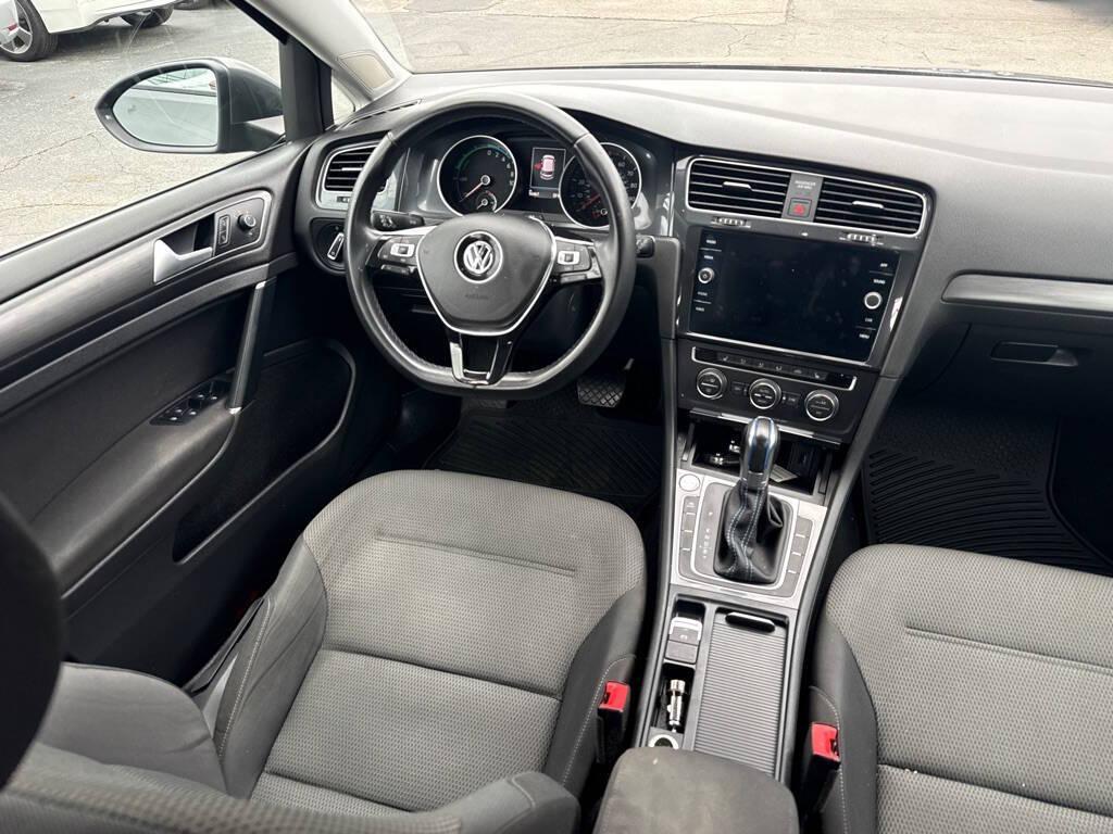 used 2019 Volkswagen e-Golf car, priced at $13,420