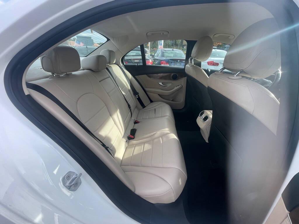 used 2015 Mercedes-Benz C-Class car, priced at $13,595