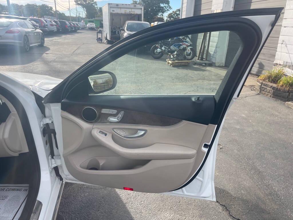 used 2015 Mercedes-Benz C-Class car, priced at $13,595