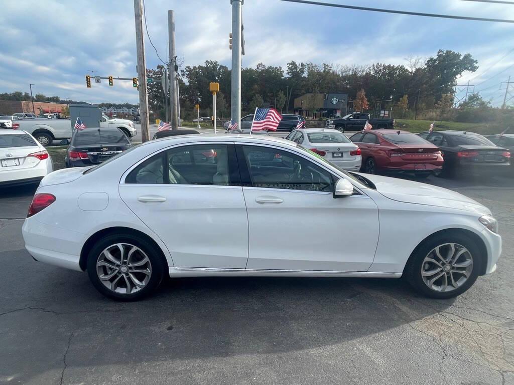 used 2015 Mercedes-Benz C-Class car, priced at $13,595