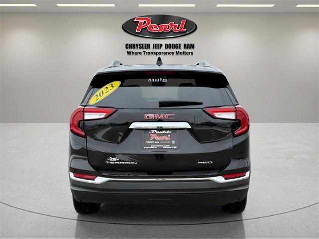 used 2023 GMC Terrain car, priced at $21,607