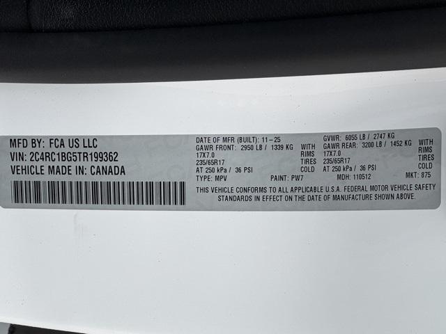 new 2026 Chrysler Pacifica car, priced at $41,298