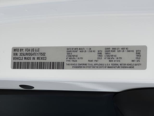 new 2026 Ram ProMaster 2500 car, priced at $47,264