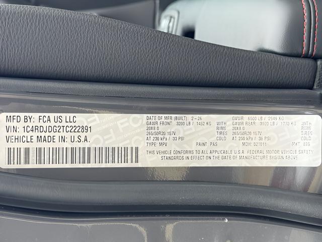 new 2026 Dodge Durango car, priced at $47,165