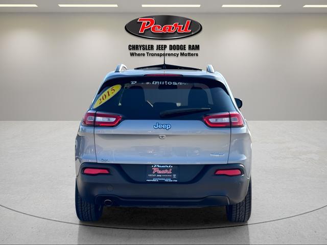 used 2015 Jeep Cherokee car, priced at $7,999