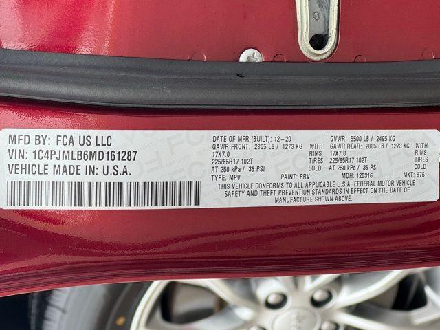 used 2021 Jeep Cherokee car, priced at $18,999