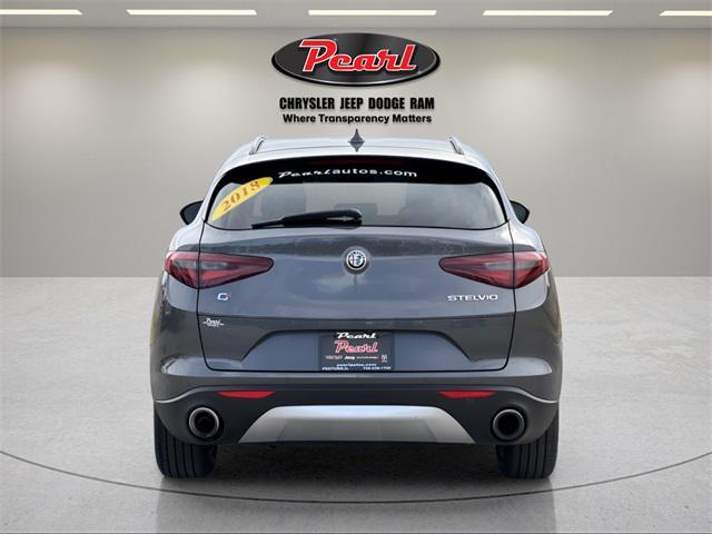 used 2018 Alfa Romeo Stelvio car, priced at $14,999