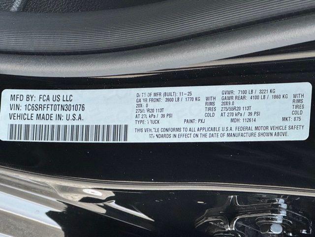 new 2026 Ram 1500 car, priced at $53,819