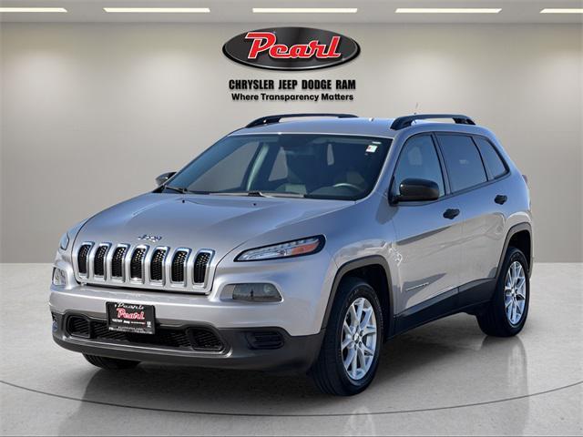 used 2017 Jeep Cherokee car, priced at $9,990