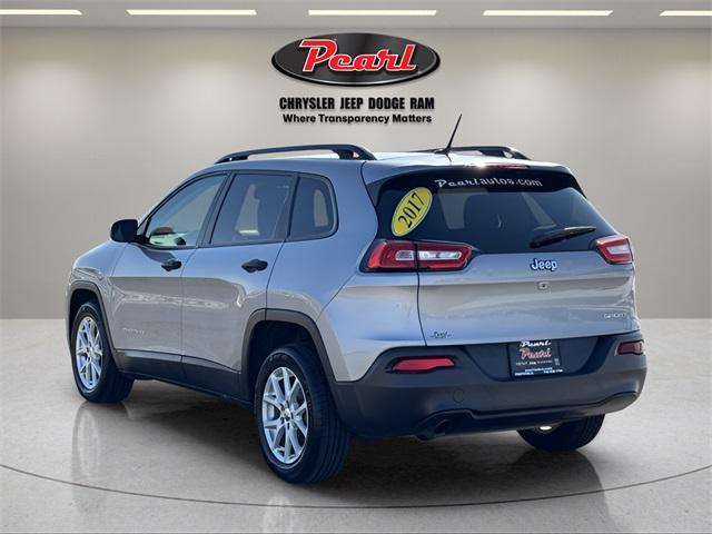 used 2017 Jeep Cherokee car, priced at $9,990