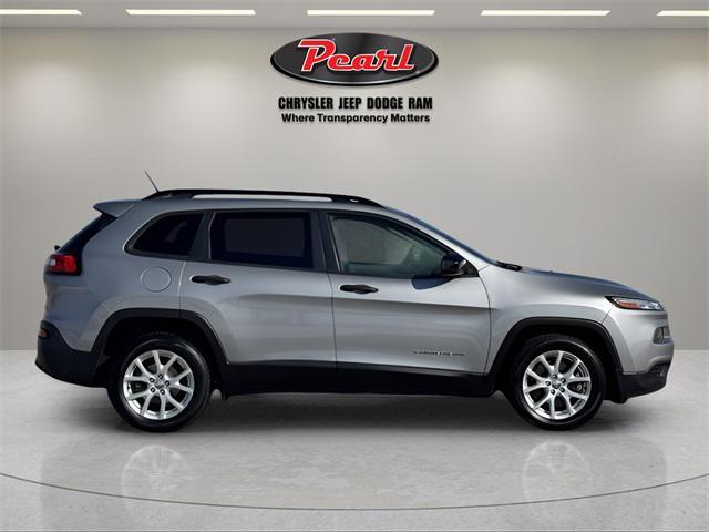 used 2017 Jeep Cherokee car, priced at $9,990