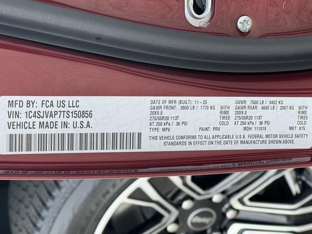 new 2026 Jeep Grand Wagoneer car, priced at $65,561