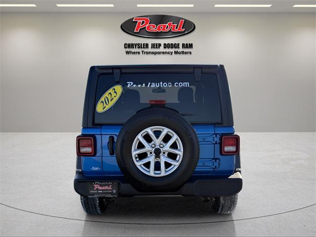 used 2023 Jeep Wrangler car, priced at $26,240