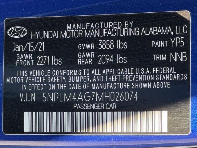 used 2021 Hyundai Elantra car, priced at $16,651