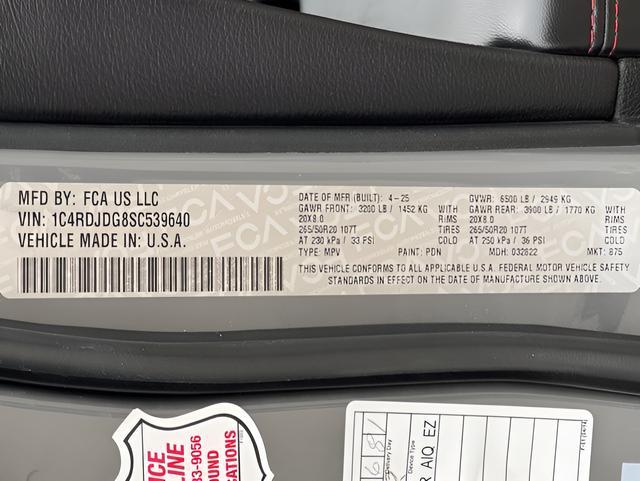 used 2025 Dodge Durango car, priced at $35,999