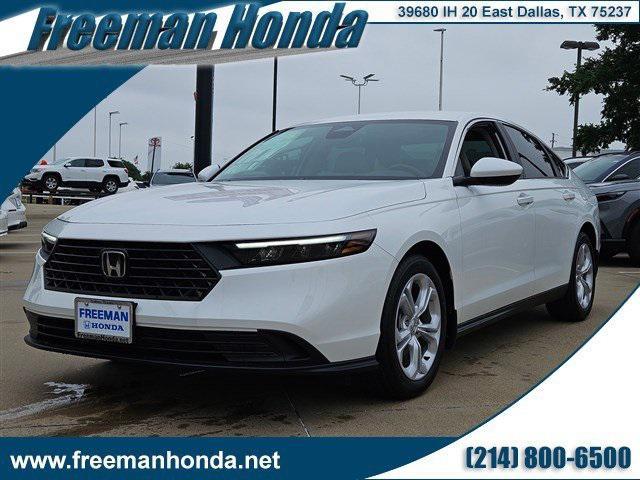 new 2025 Honda Accord car, priced at $27,407