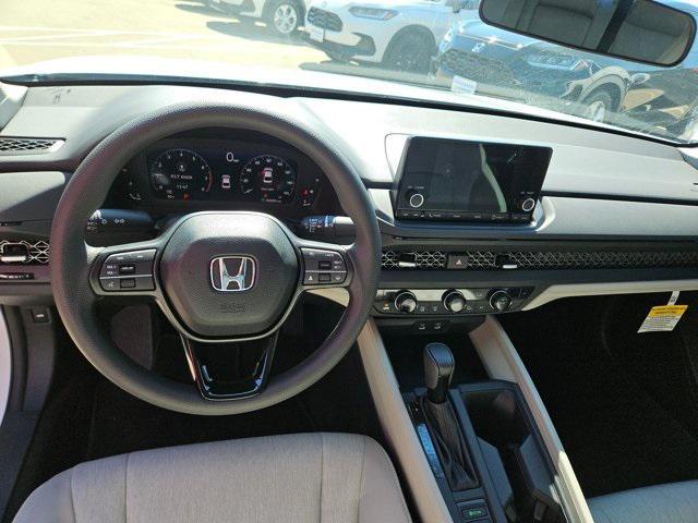 new 2025 Honda Accord car, priced at $29,267