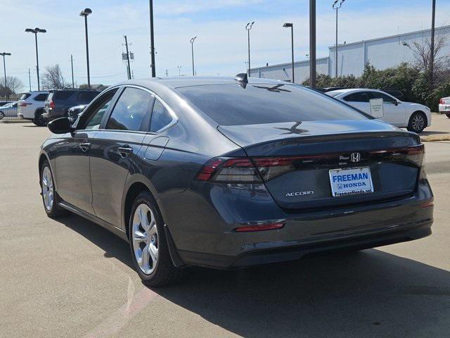 new 2025 Honda Accord car, priced at $27,683