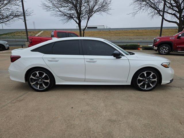 used 2025 Honda Civic Hybrid car, priced at $27,255