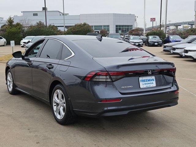 new 2025 Honda Accord car, priced at $27,814