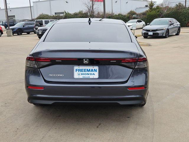 new 2025 Honda Accord car, priced at $27,814
